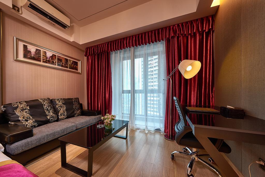 Heefun Apartment Guangzhou - Fuli Brand New World Plaza Eksteriør bilde