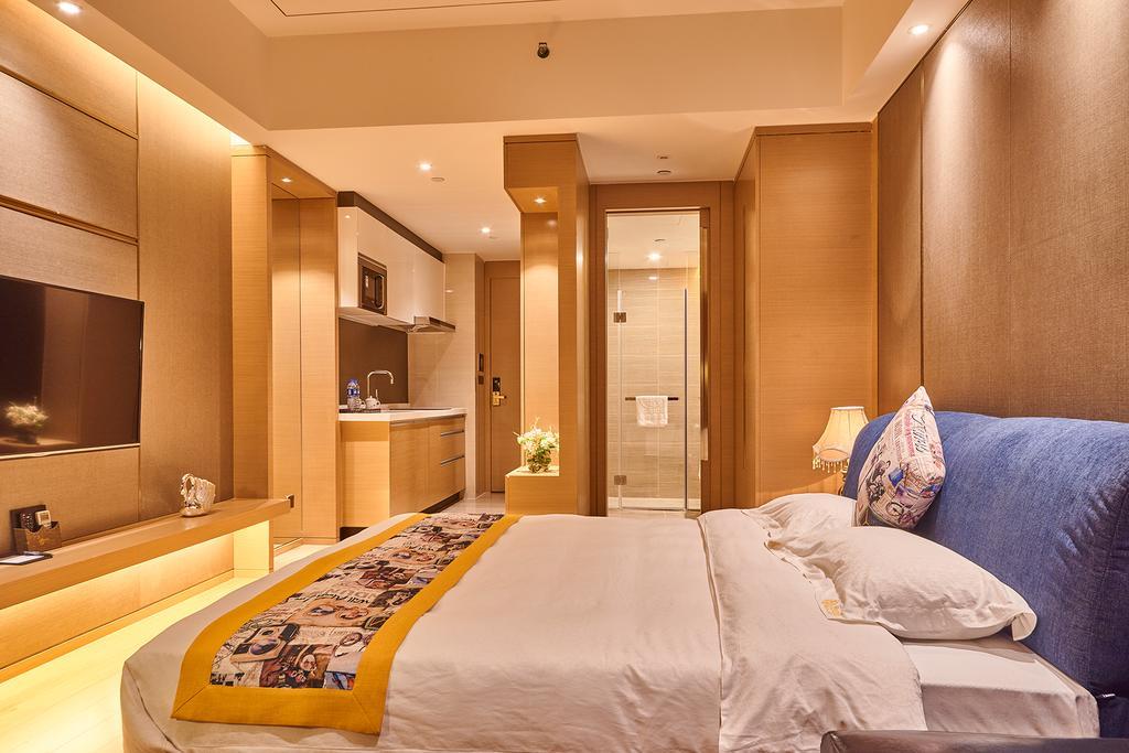 Heefun Apartment Guangzhou - Fuli Brand New World Plaza Eksteriør bilde